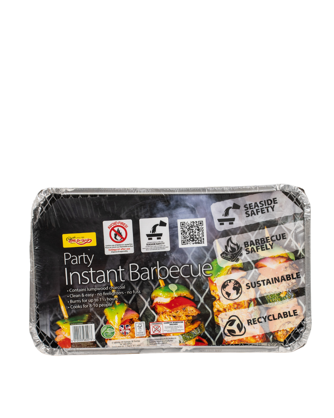 Instant Wegwerp BBQ 6 personen